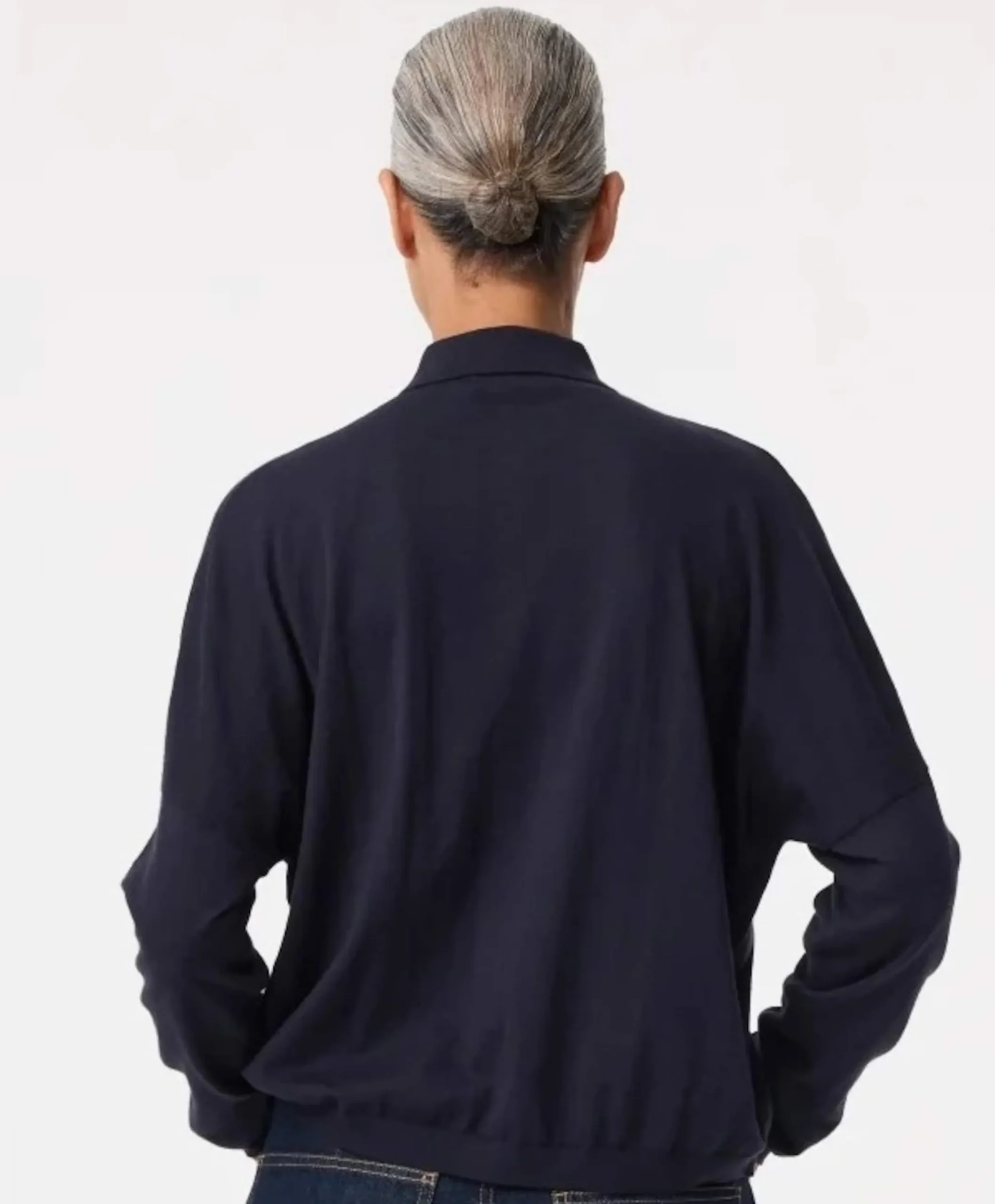 Dames vest blauw