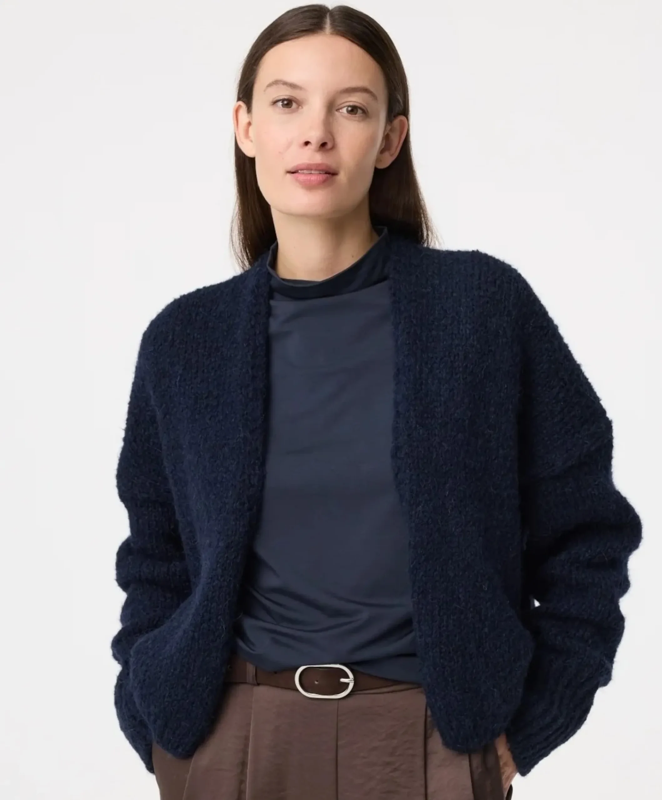 Dames vest blauw