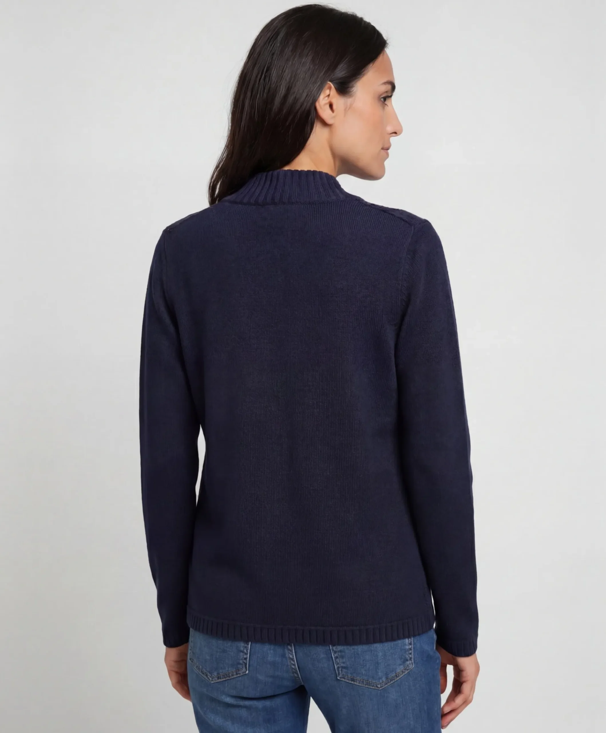 Dames vest blauw