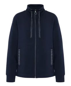 Dames vest blauw