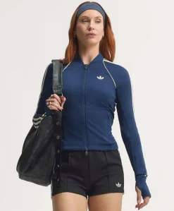 Dames vest blauw