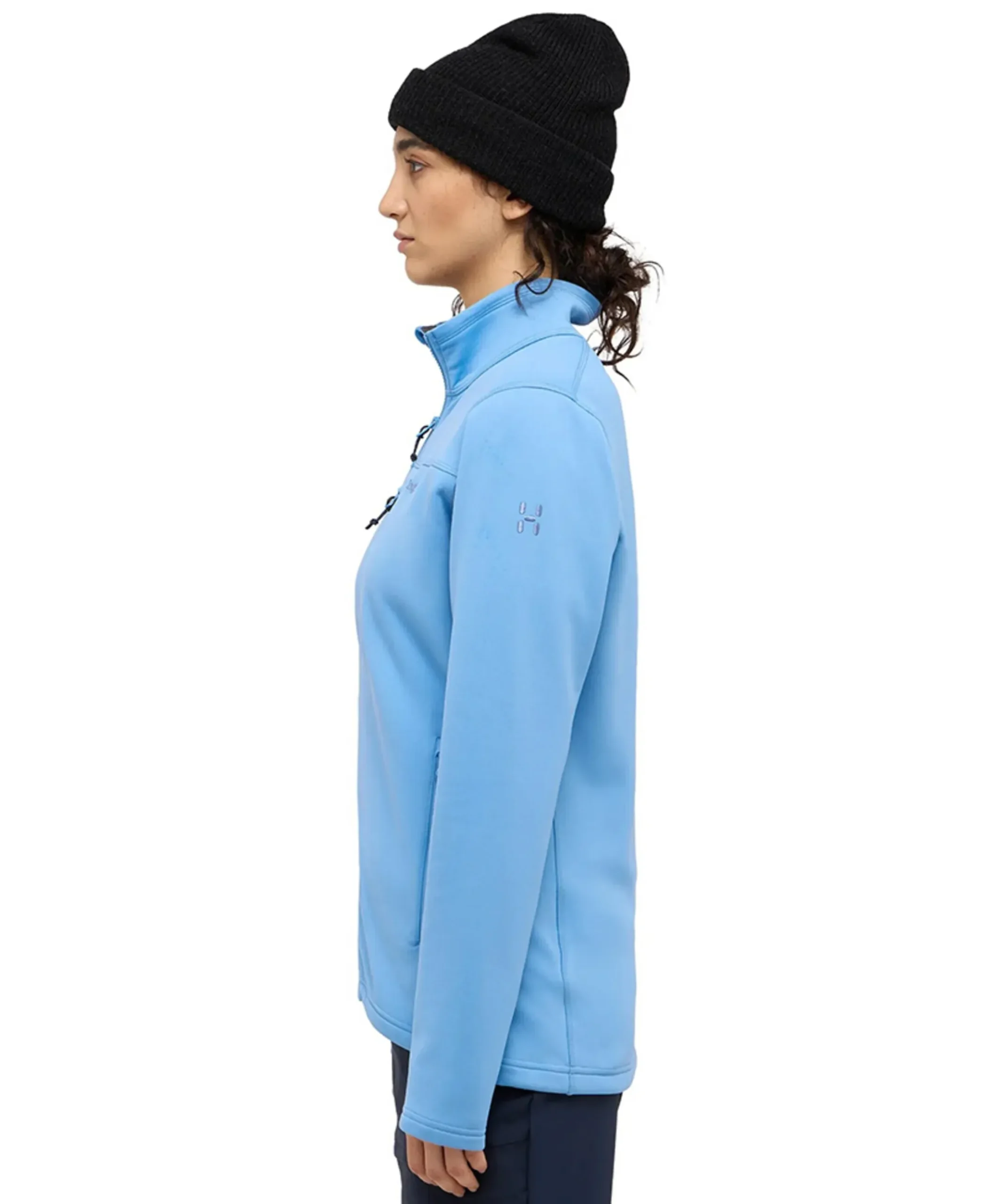 Dames vest blauw