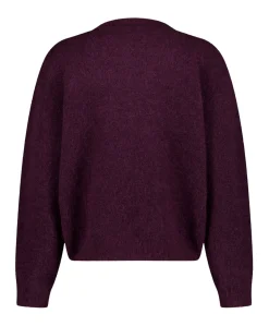 Dames vest bordeaux