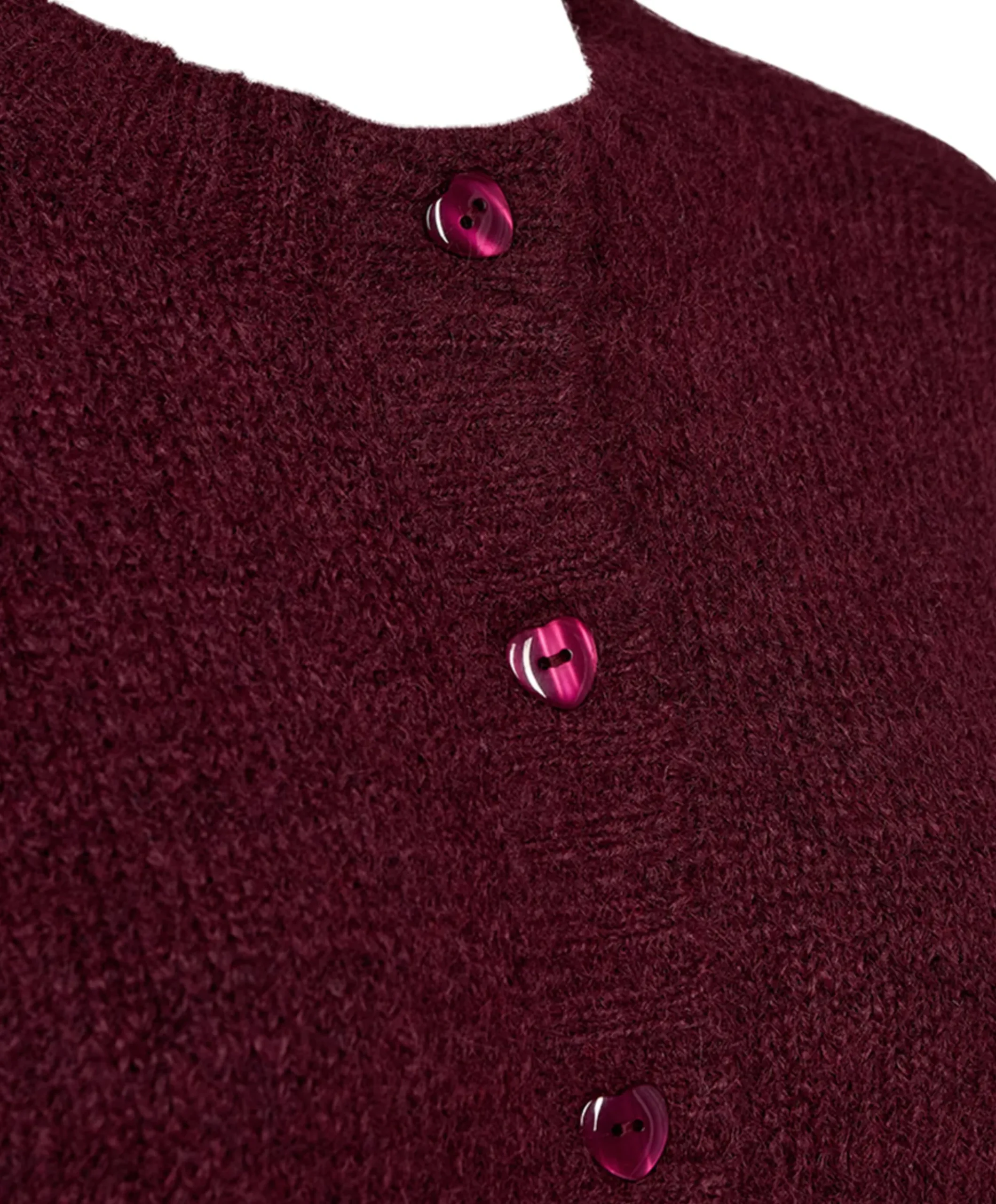 Dames vest bordeaux