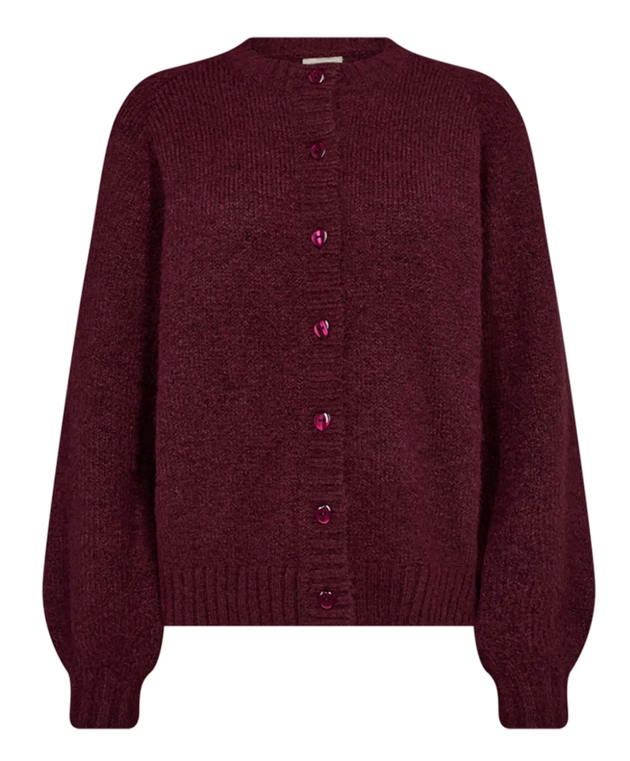 Dames vest bordeaux