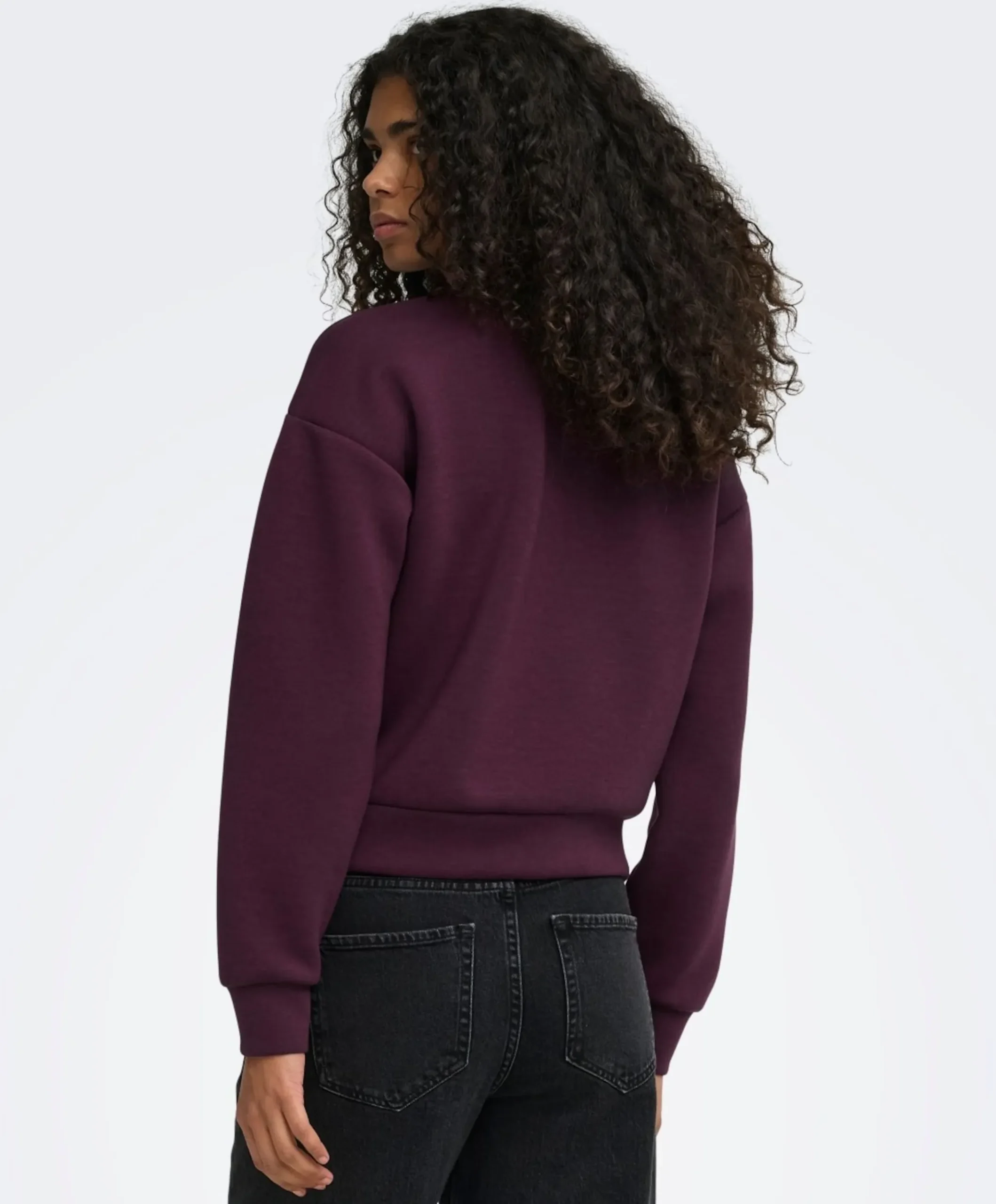 Dames vest bordeaux