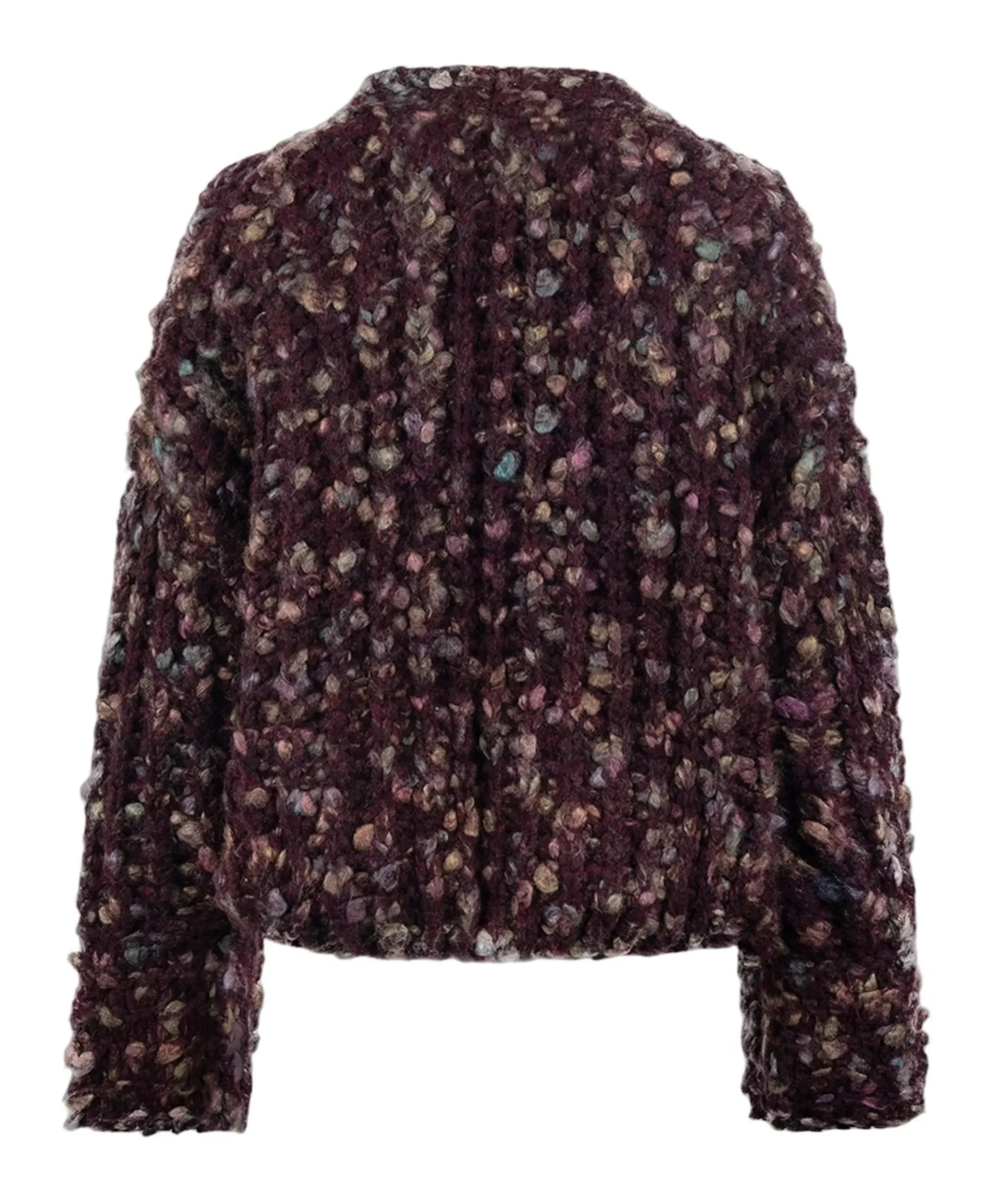 Dames vest bordeaux