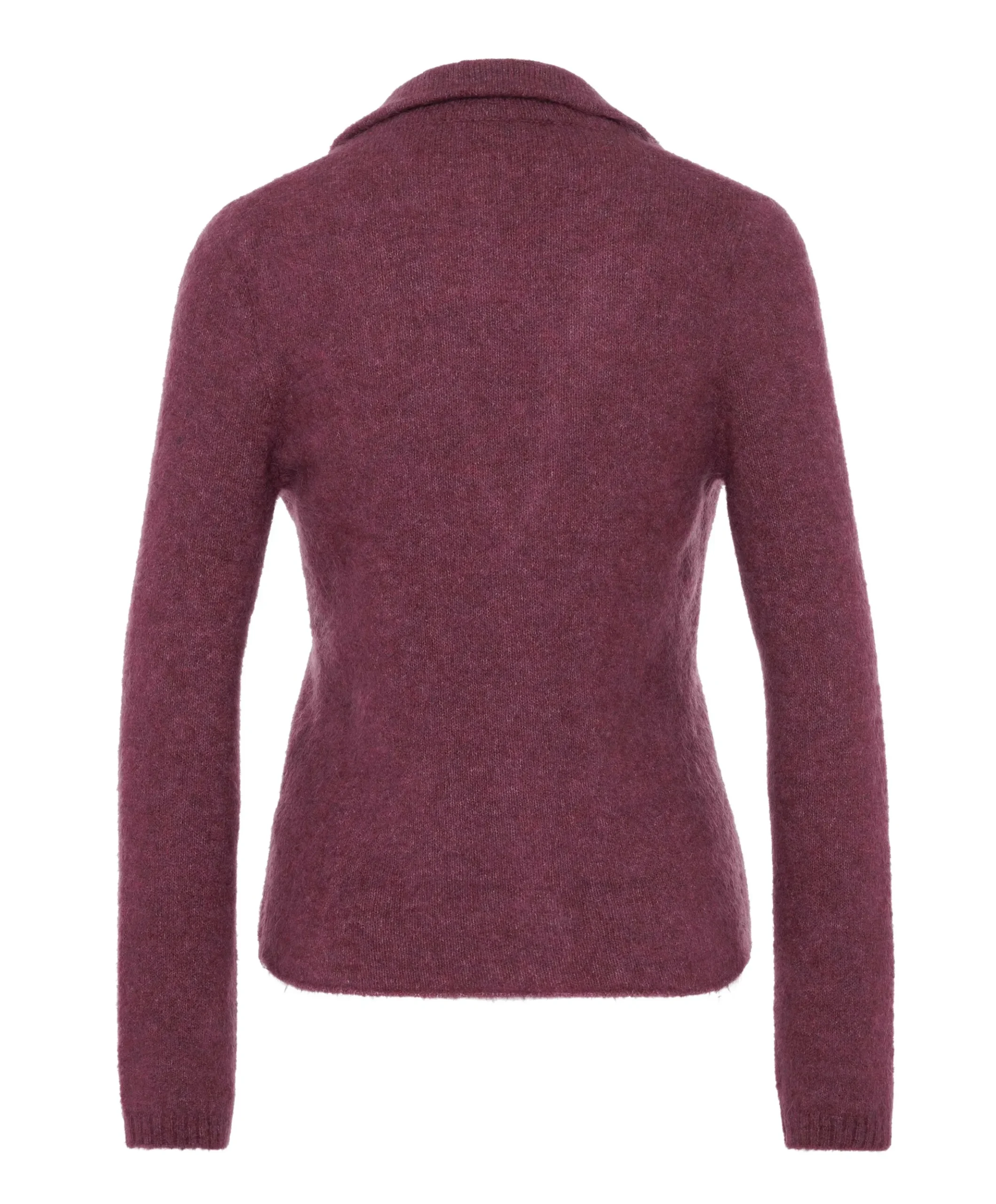 Dames vest bordeaux