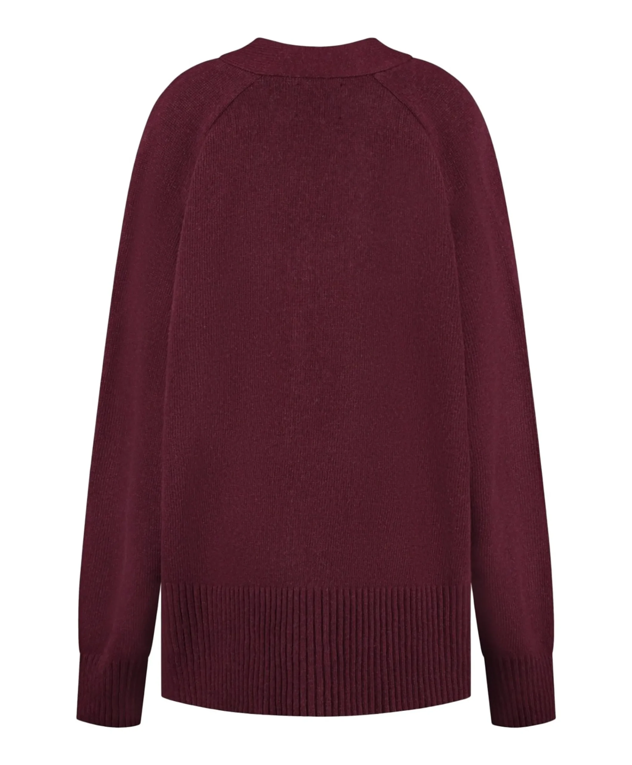Dames vest bordeaux