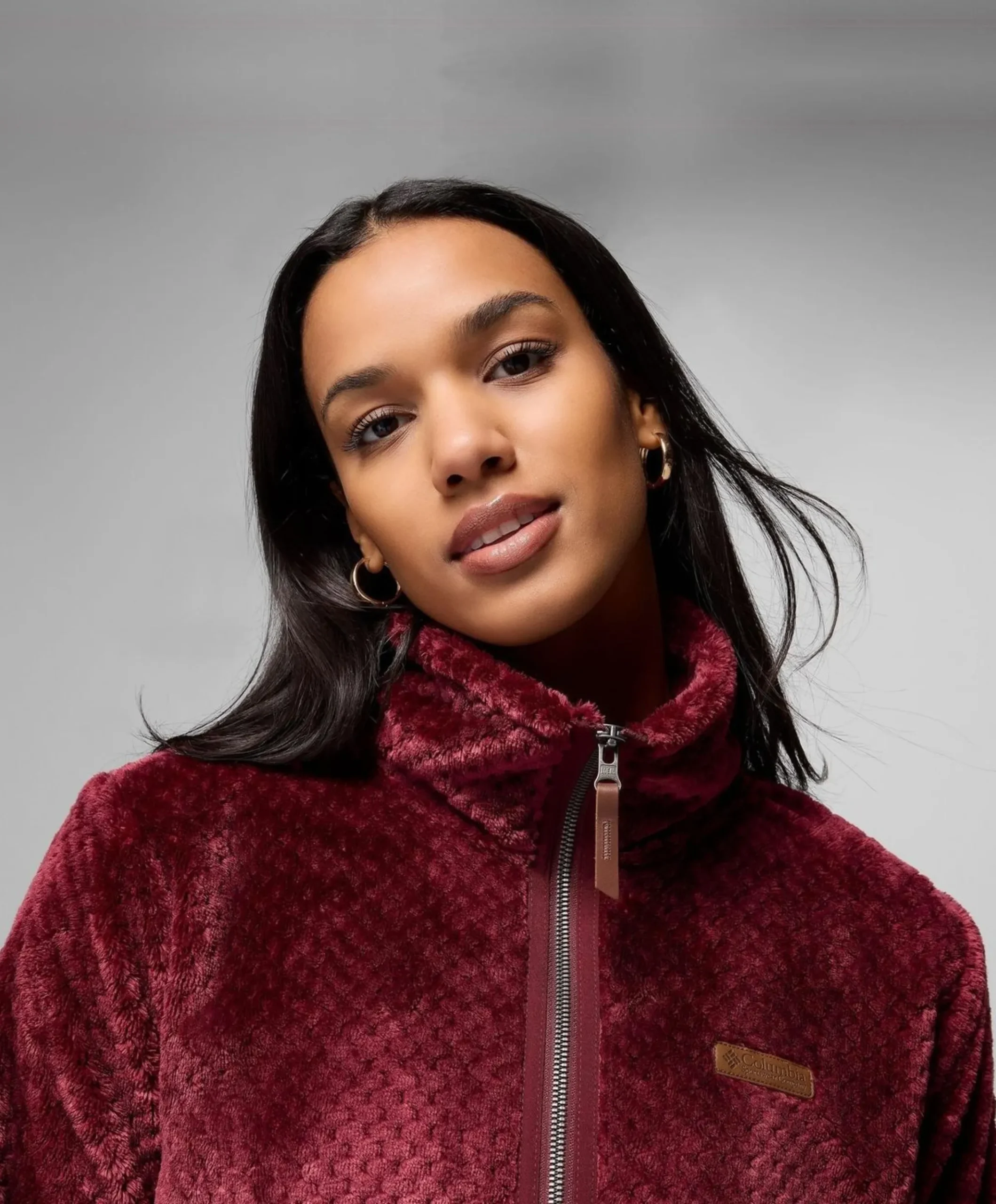 Dames vest bordeaux