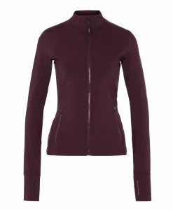 Dames vest bordeaux