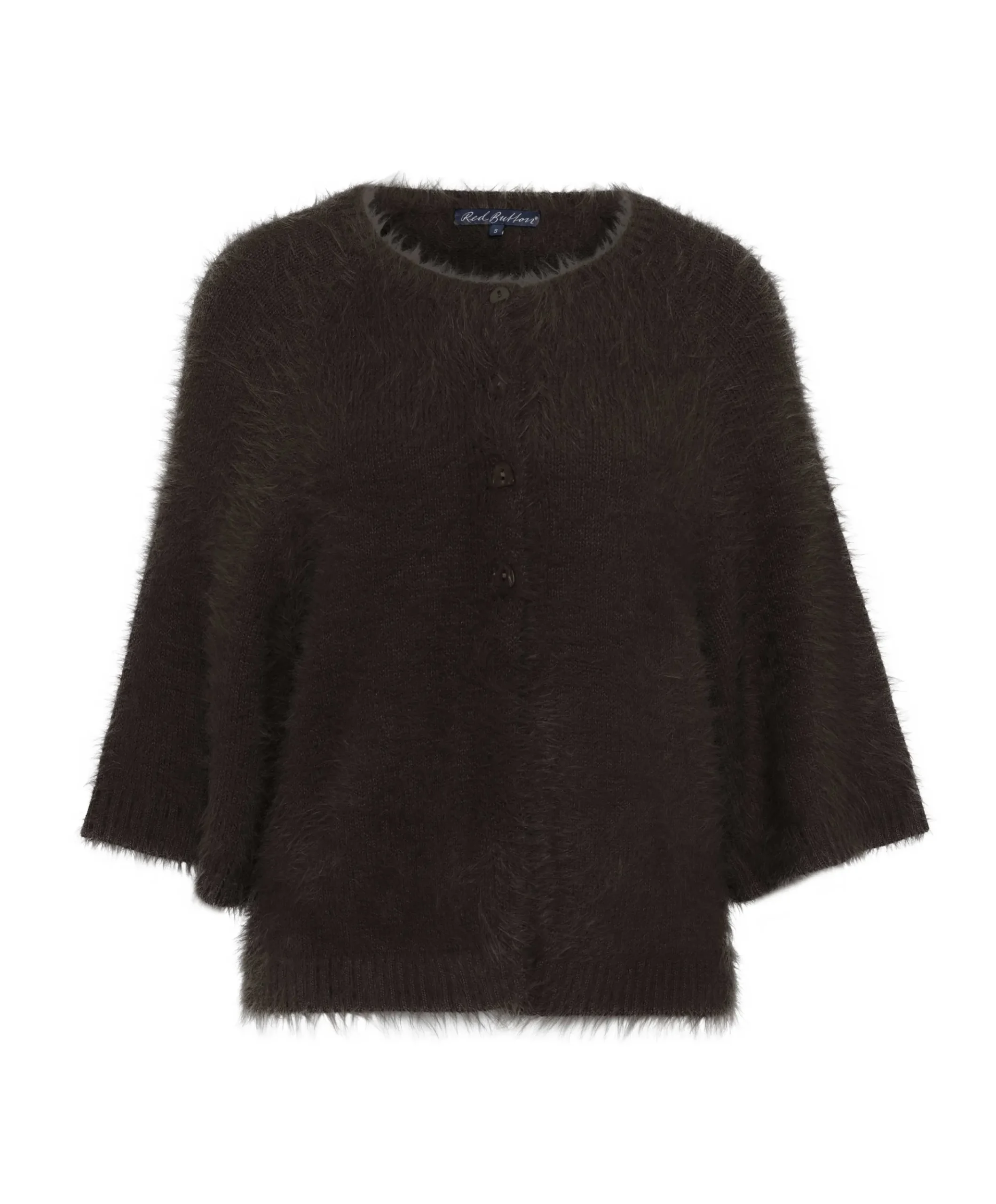 Dames vest bruin