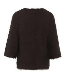 Dames vest bruin