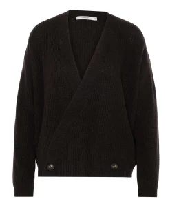 Dames vest bruin