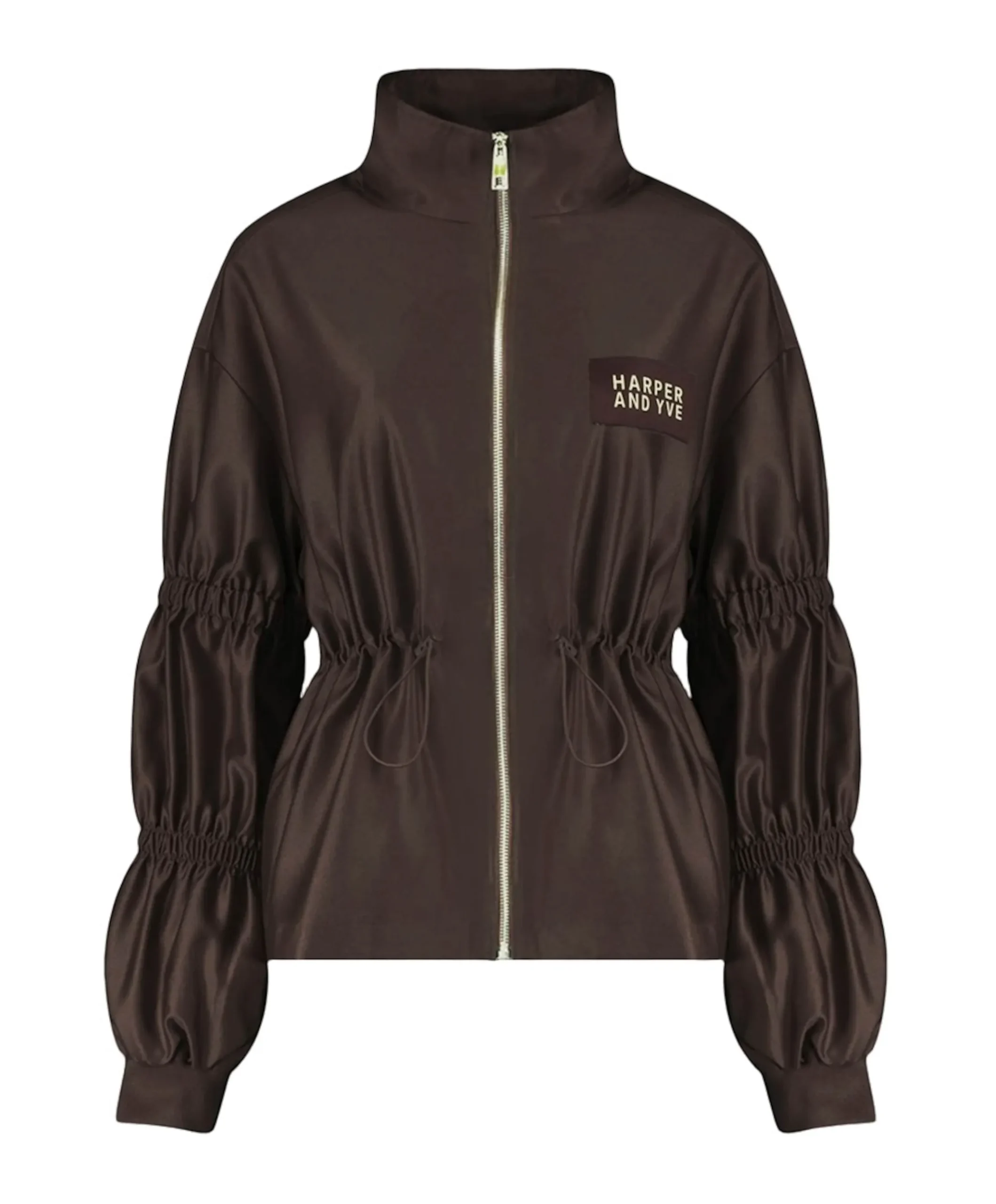 Dames vest bruin