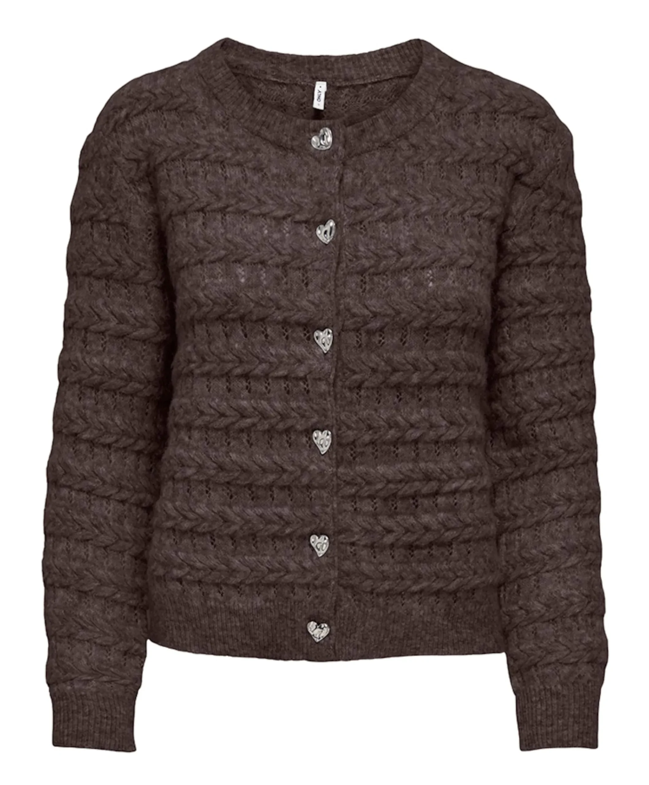 Dames vest bruin