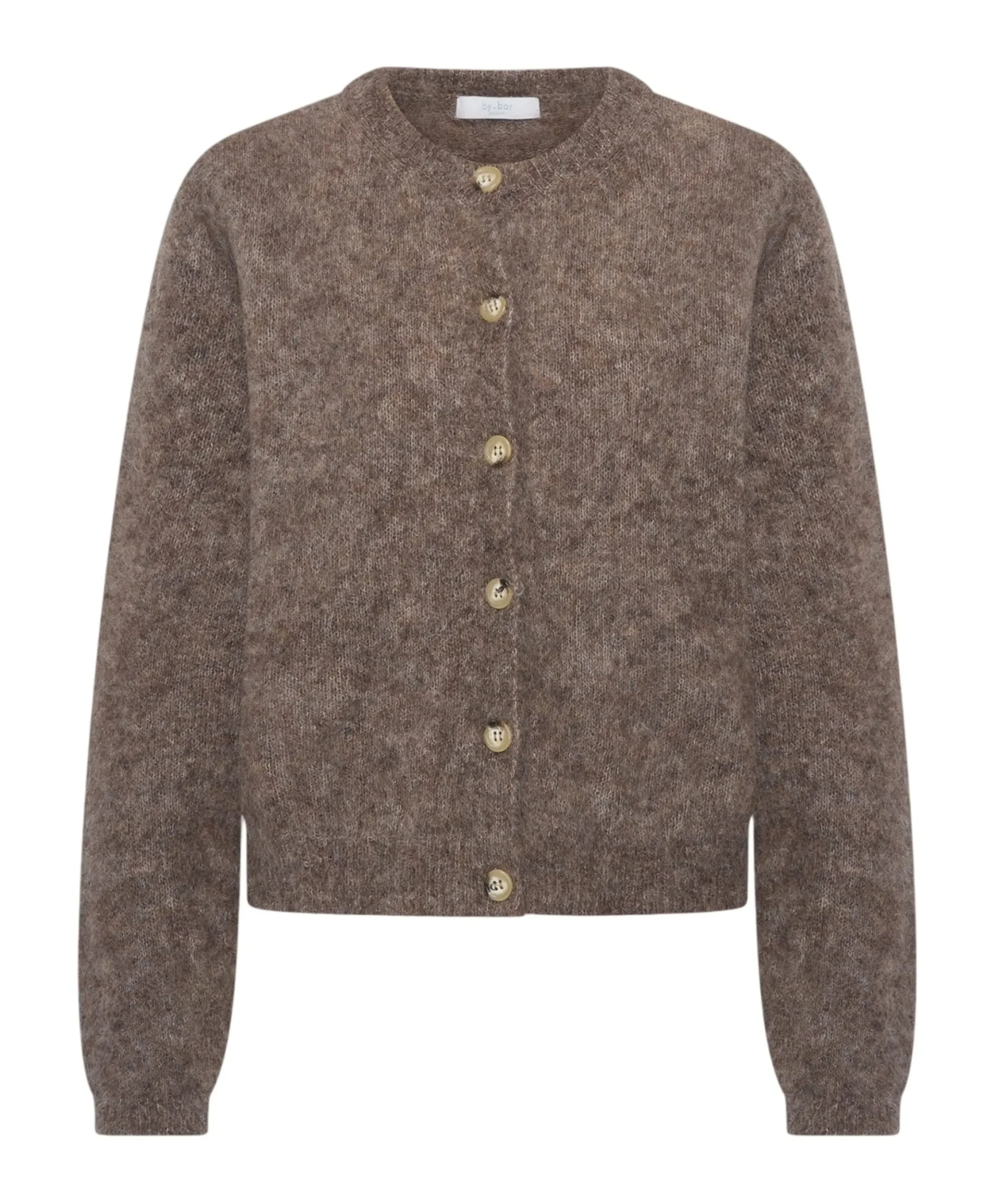 Dames vest bruin