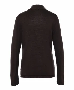Dames vest bruin
