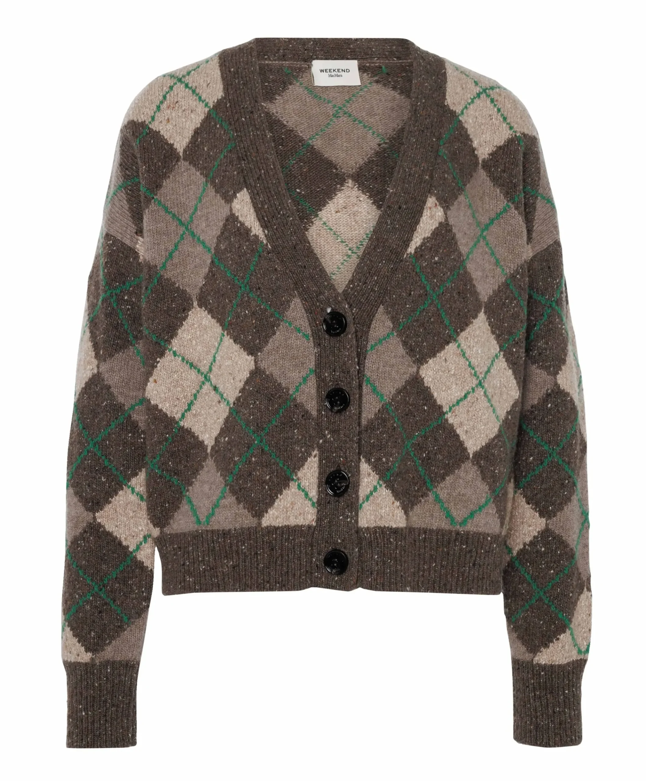 Dames vest bruin