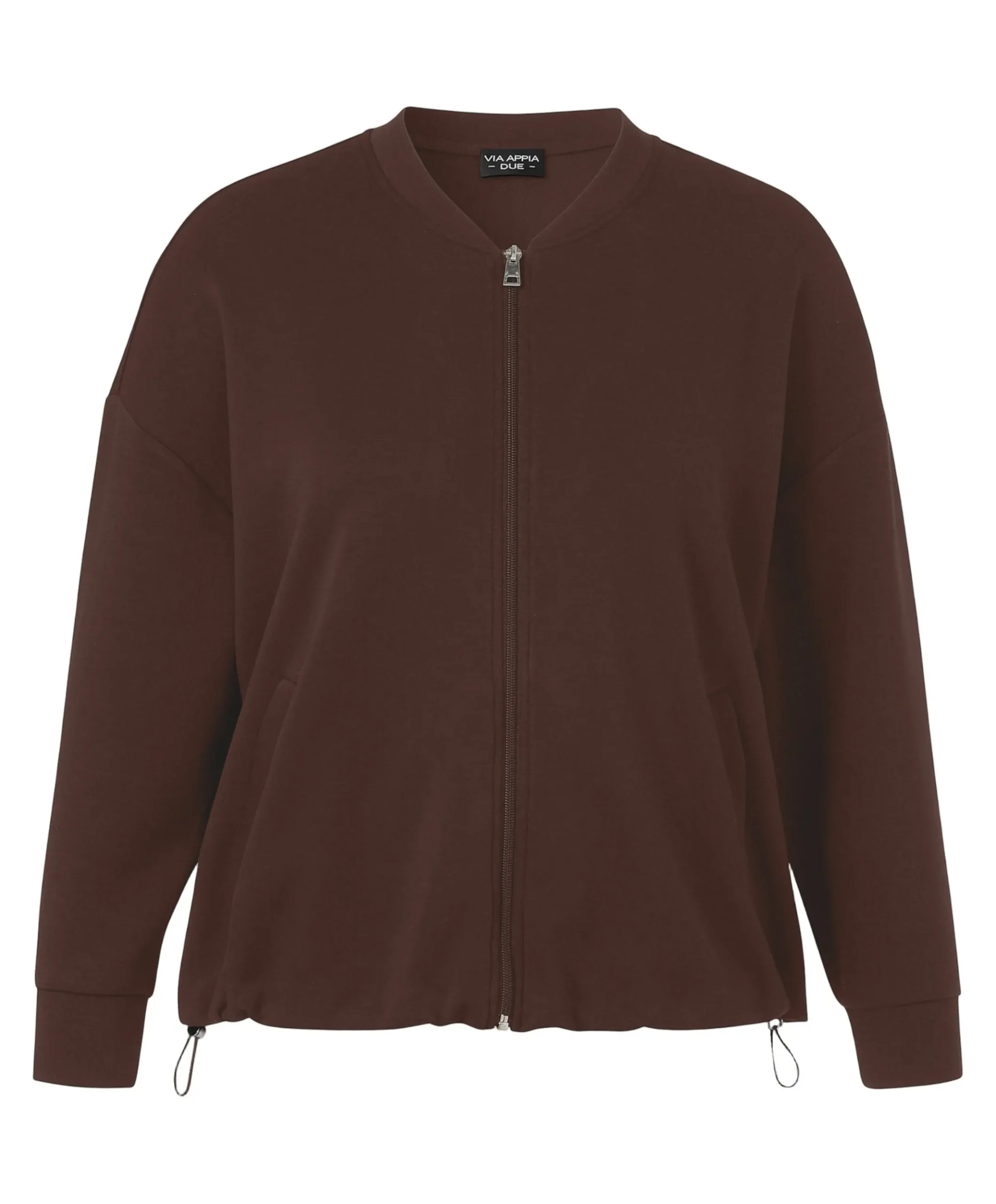 Dames vest bruin
