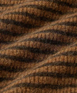 Dames vest bruin