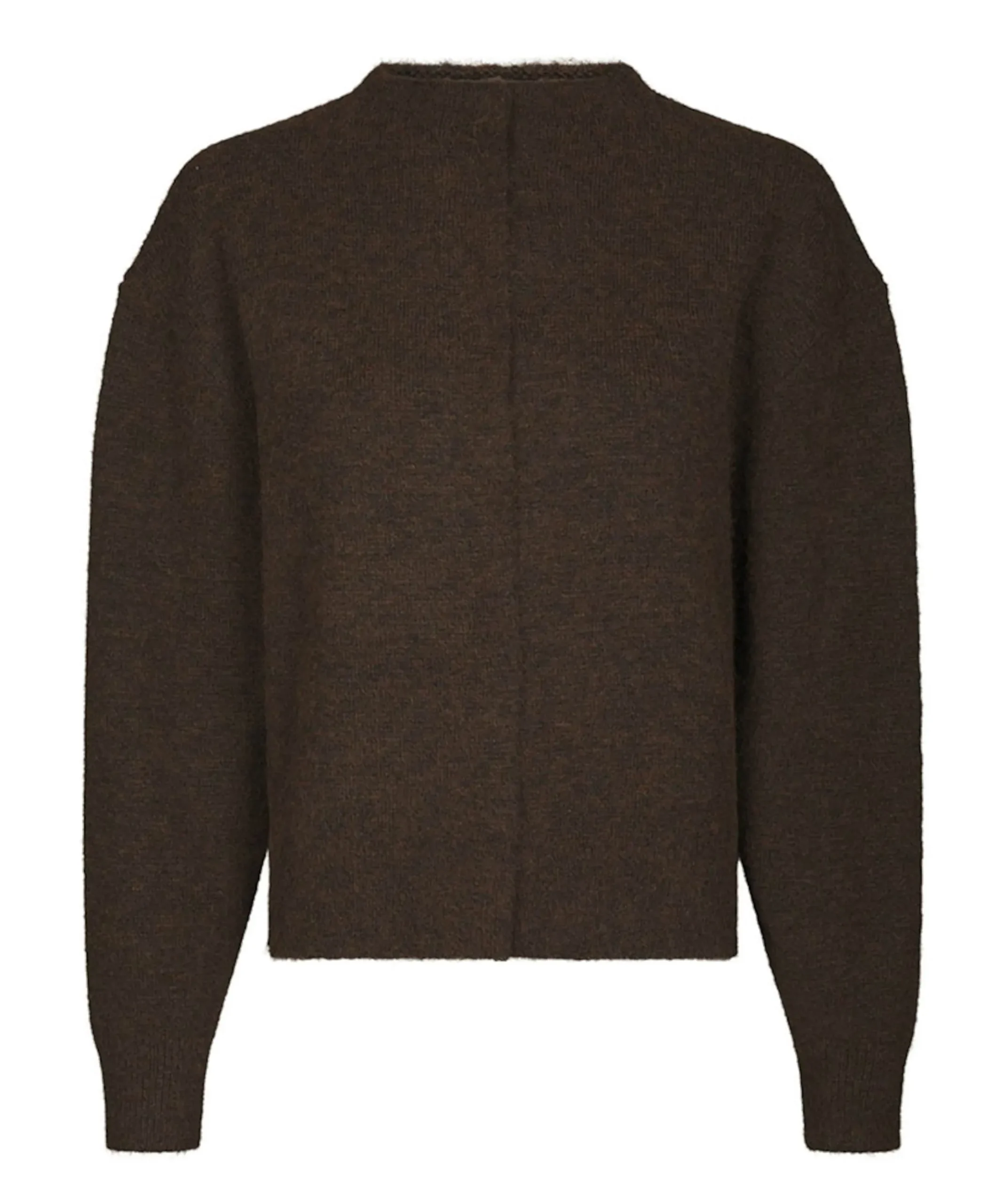 Dames vest bruin