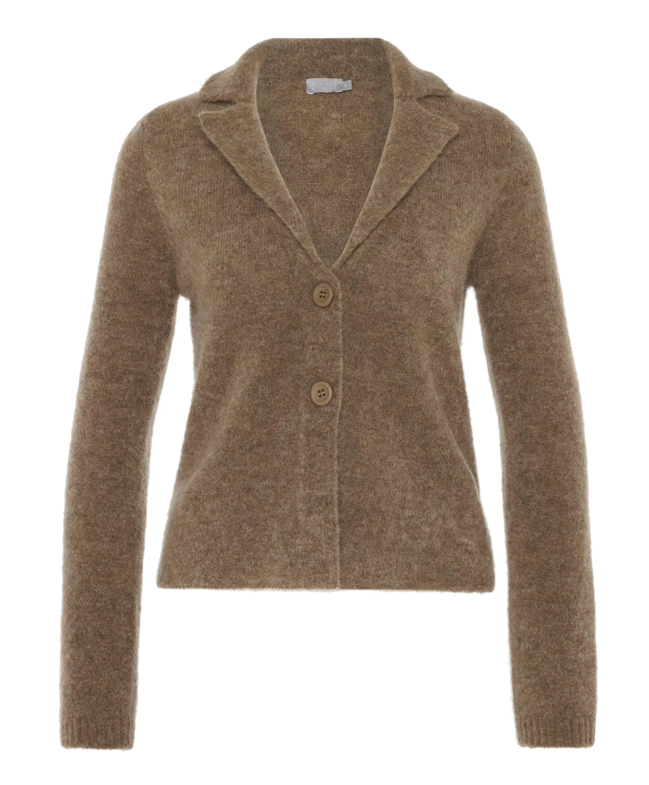 Dames vest bruin