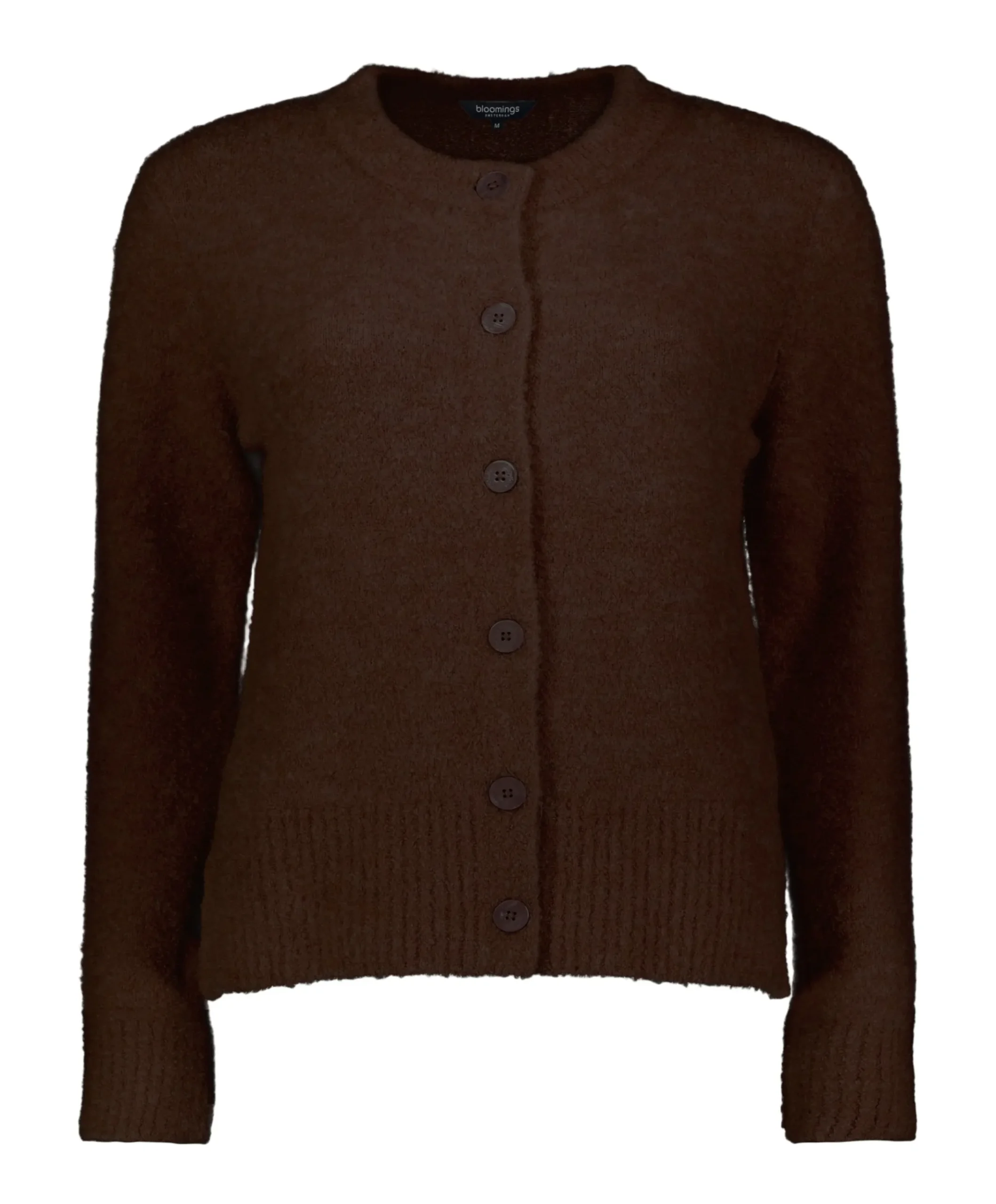 Dames vest bruin