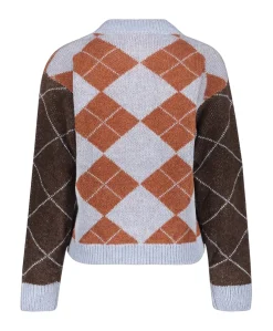 Dames vest bruin