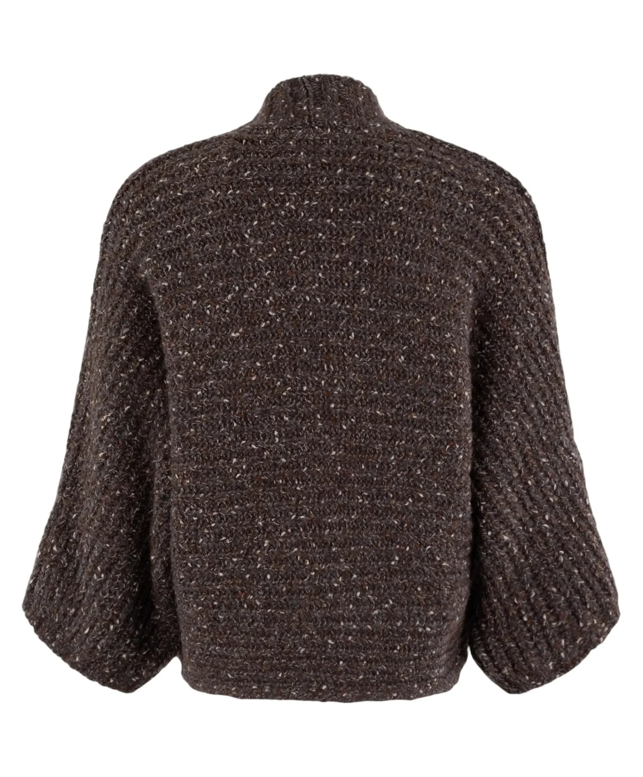 Dames vest bruin