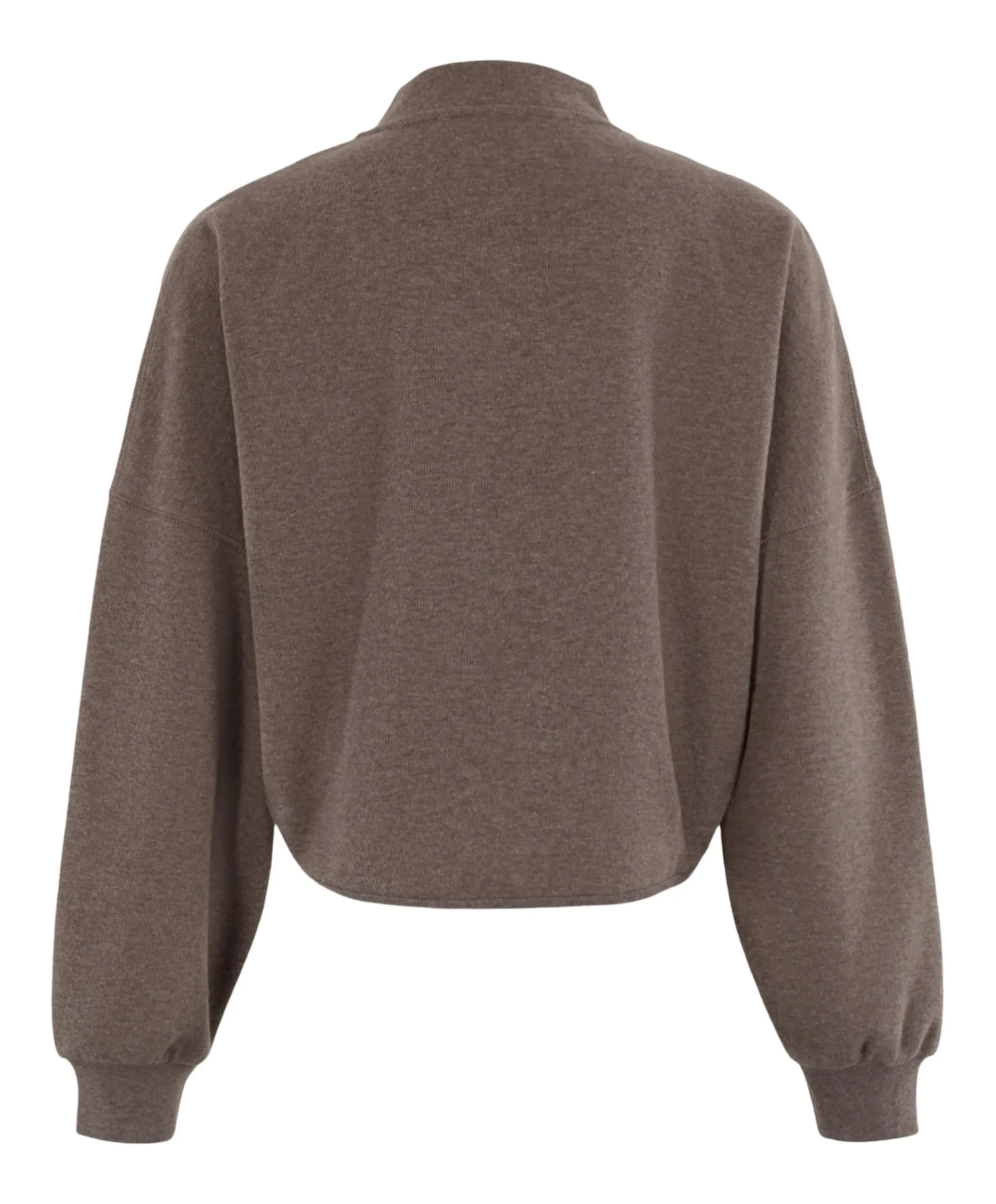 Dames vest bruin