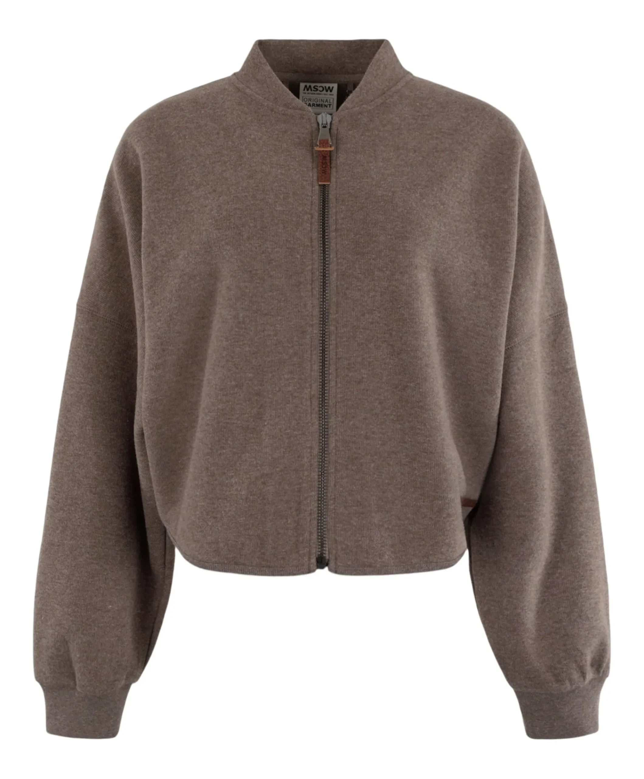 Dames vest bruin
