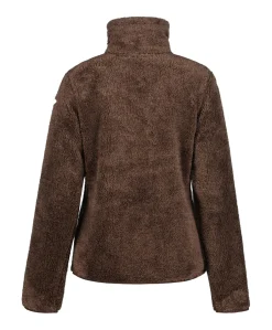 Dames vest bruin