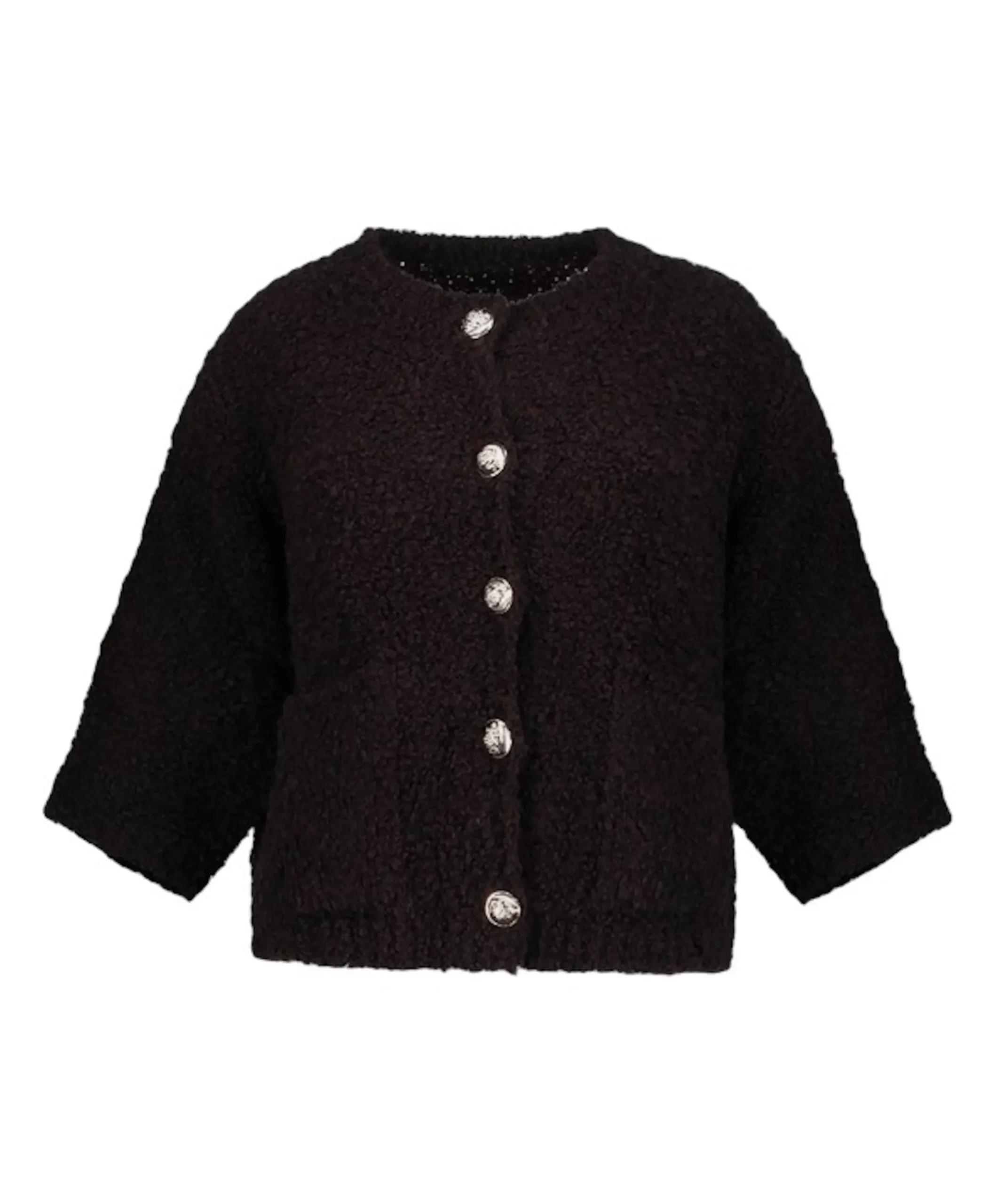 Dames vest bruin