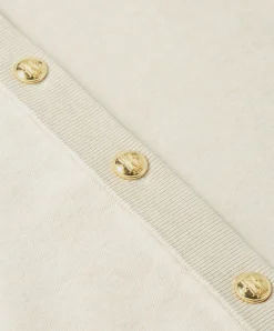 Dames vest ecru