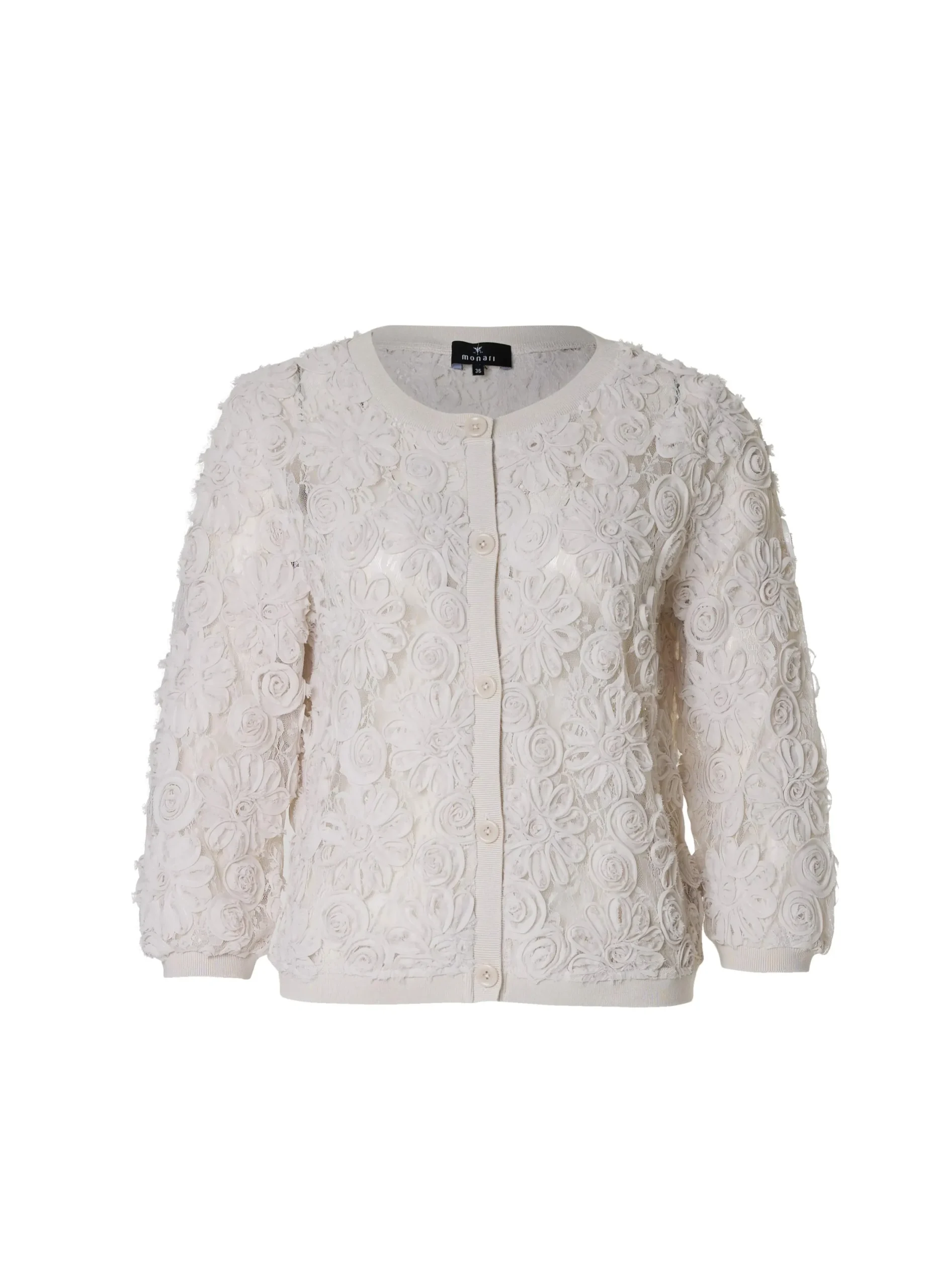 Dames vest ecru