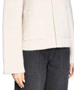 Dames vest ecru