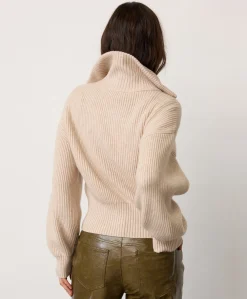 Dames vest ecru