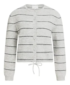 Dames vest grijs