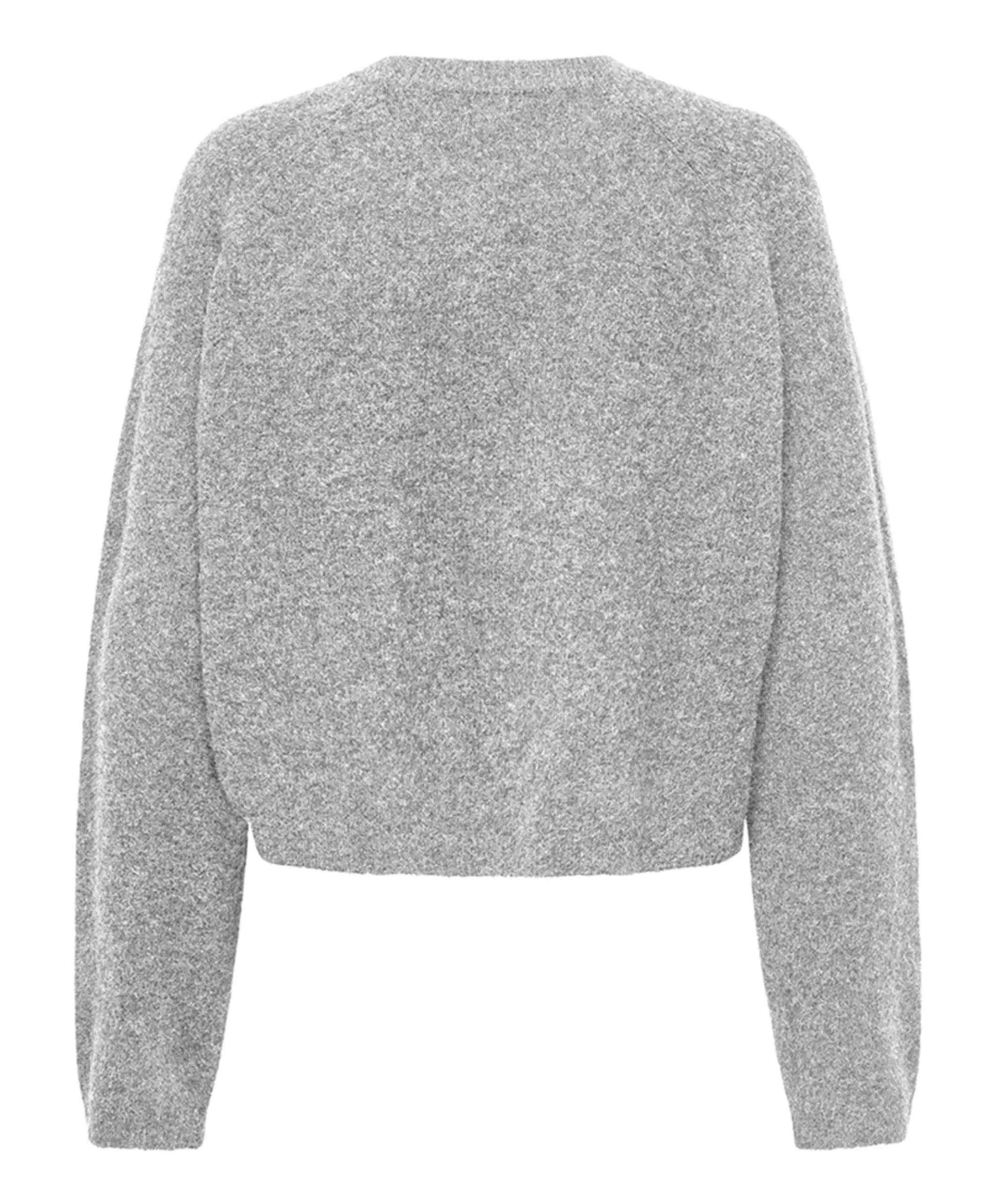 Dames vest grijs