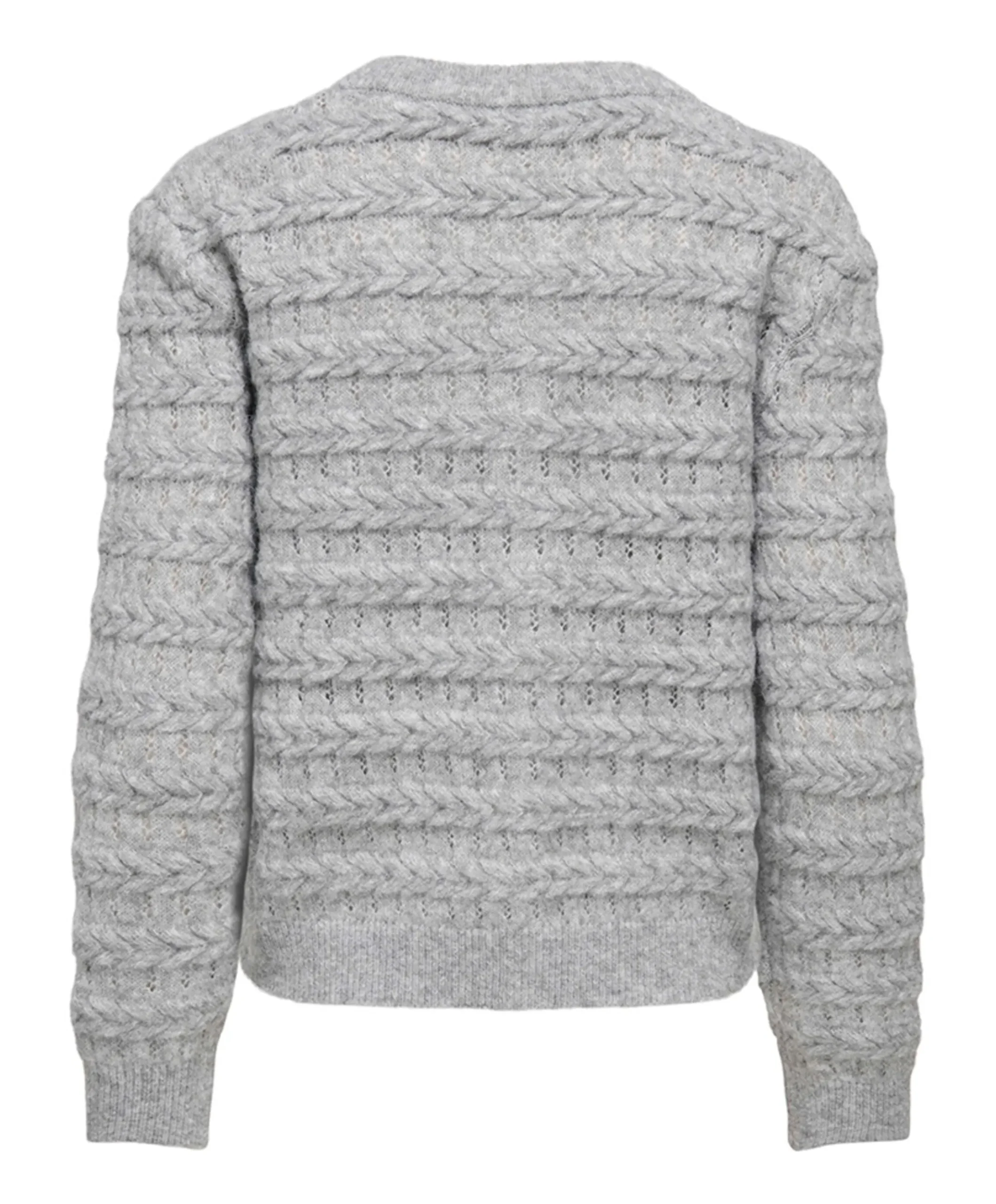 Dames vest grijs