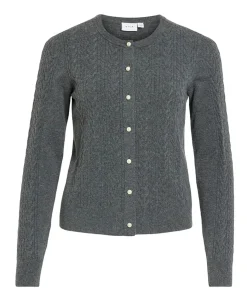 Dames vest grijs