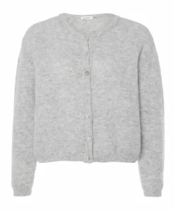 Dames vest grijs