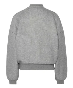 Dames vest grijs