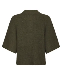 Dames vest groen