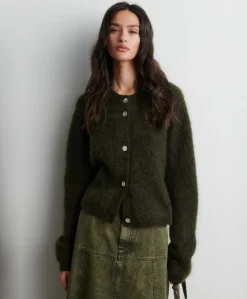 Dames vest groen