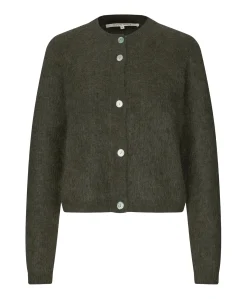 Dames vest groen