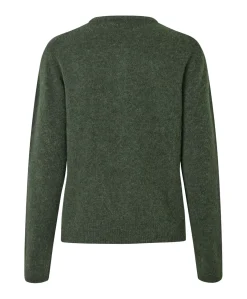 Dames vest groen