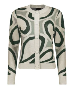 Dames vest groen