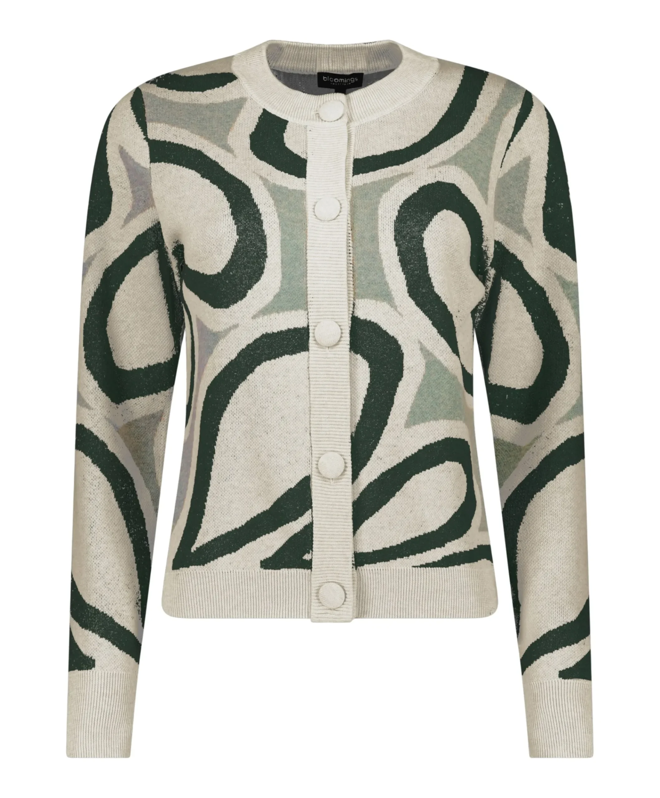 Dames vest groen